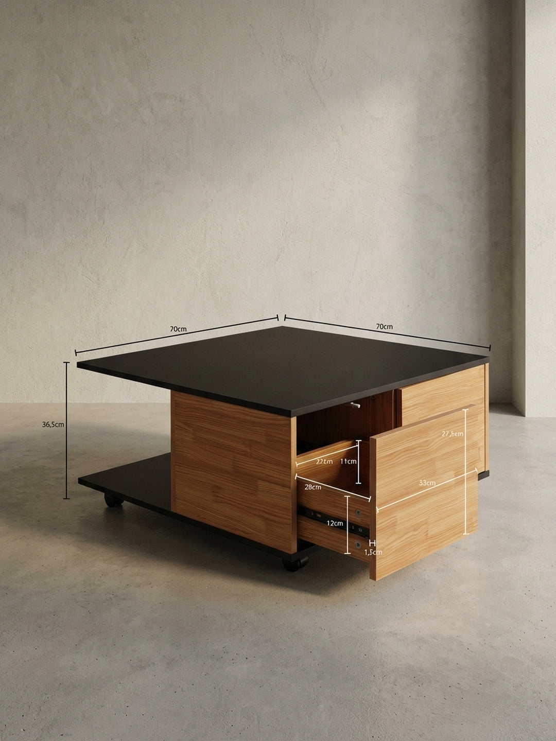 Couchtische Eiche Massivholz Design Möbel_