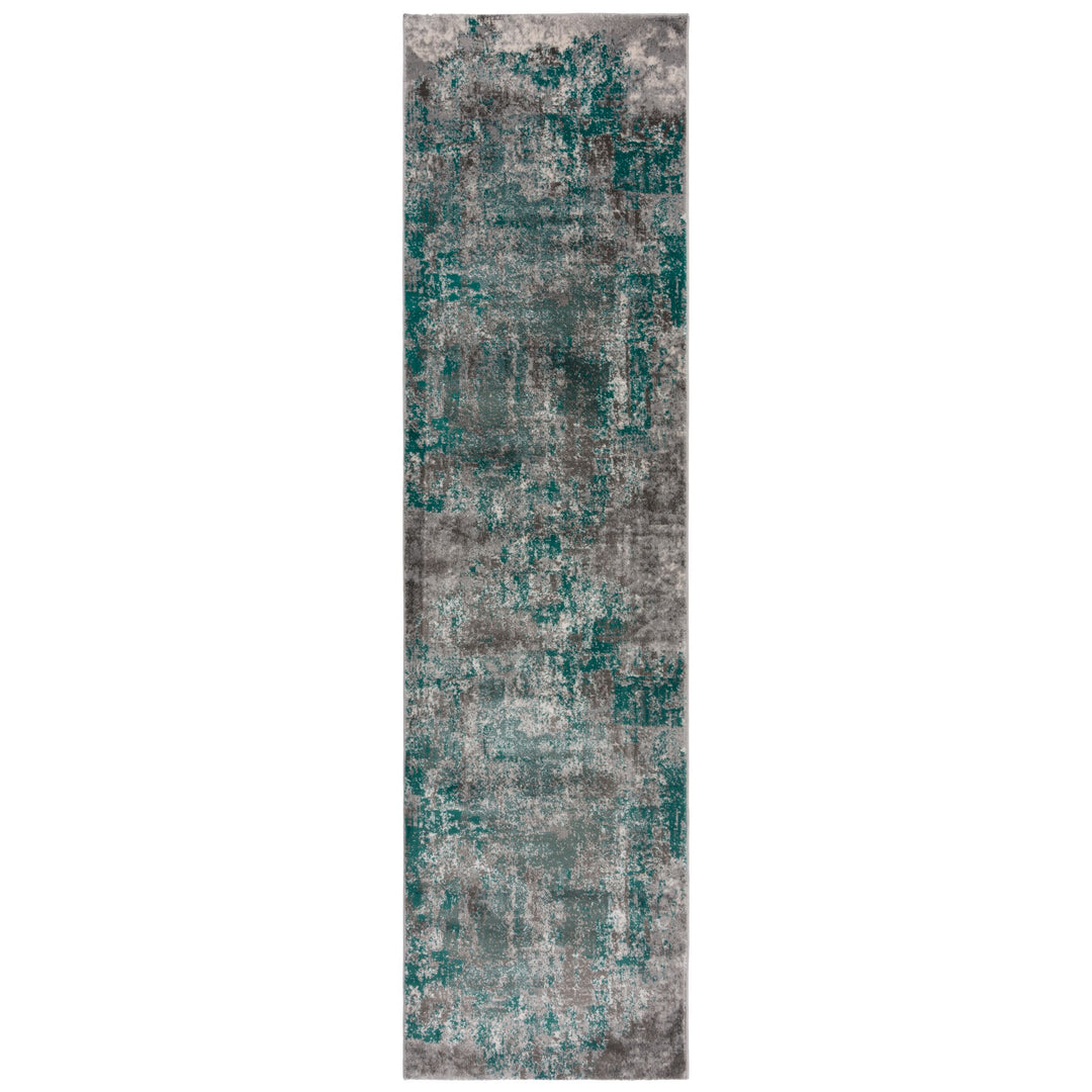 DEE Abstrakte Kunst-Teppiche in Premium-Qualität von Kadima Design_Grün-Grau_#sku_BARK503119373964#