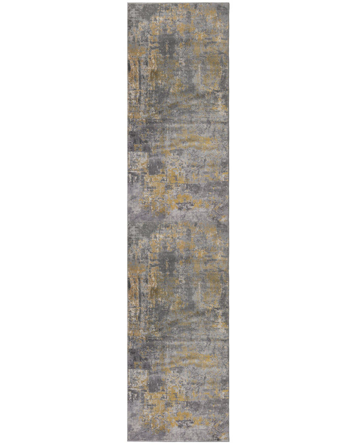 DEE Abstrakte Kunst-Teppiche in Premium-Qualität von Kadima Design_Gelb-Grau_#sku_BARK503119368556#