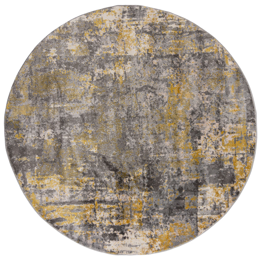 DEE Abstrakte Kunst-Teppiche in Premium-Qualität von Kadima Design_Gelb-Grau_#sku_BARK503119373954#