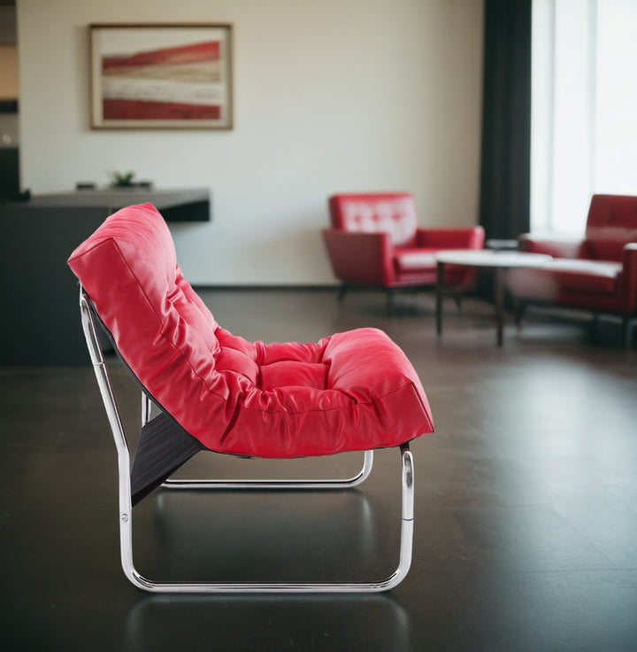 Design Clubsessel in Rot - dynamischer Look - Business-Statement von Kadima Design_