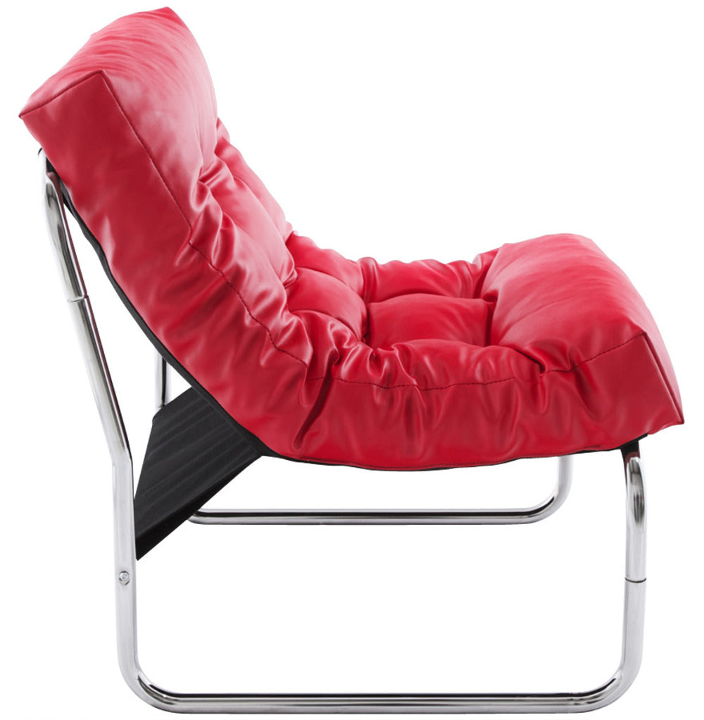 Design Clubsessel in Rot - dynamischer Look - Business-Statement von Kadima Design_