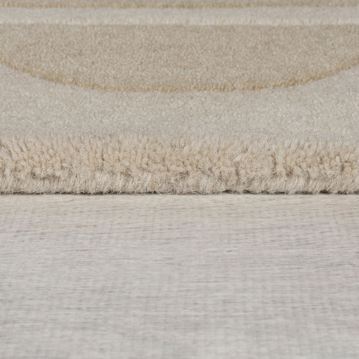 Eleganter Handgetufteter Wollteppichteppich WENSUM in Naturtönen von Kadima Design_Beige_#sku_BARK503119373481-BARK503119373482-BARK503119373867#
