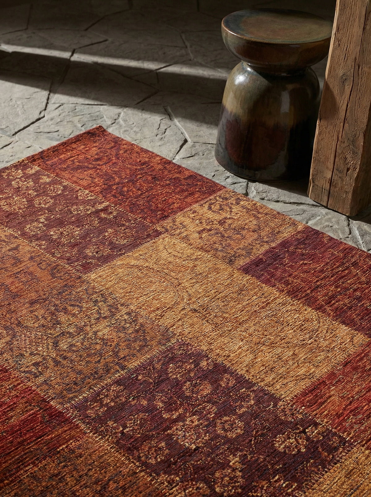 Teppich Jacquard-Vintage - elegant COQUET OPAL Rechteckig