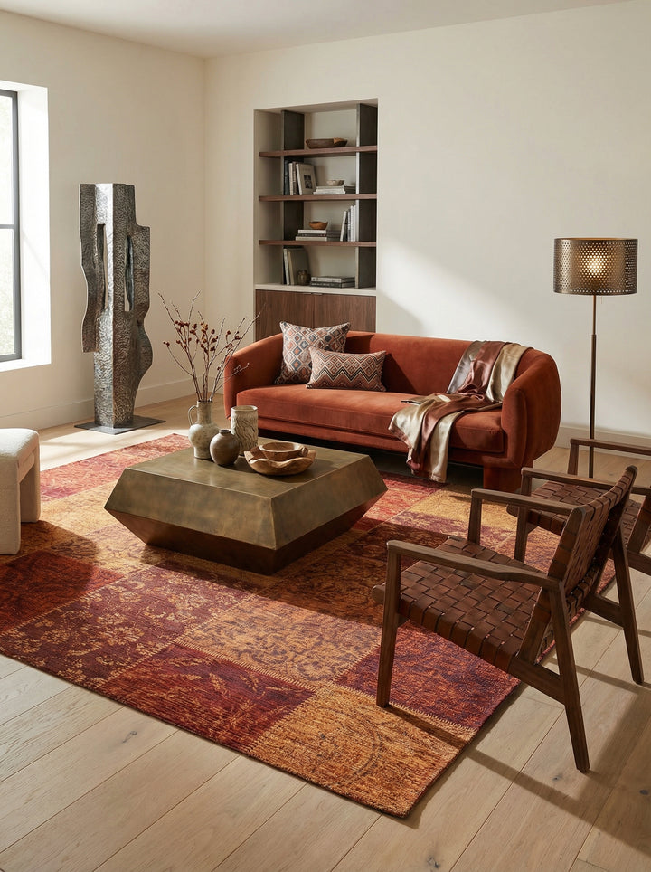 Teppich Jacquard-Vintage - elegant COQUET OPAL_Rechteckig_