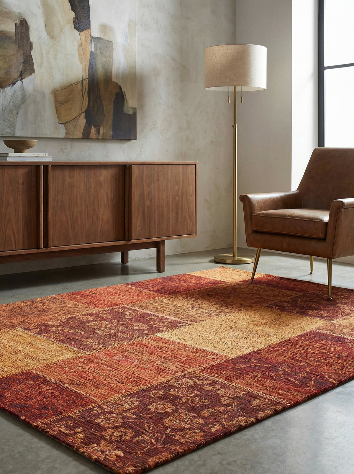 Teppich Jacquard-Vintage - elegant COQUET OPAL Rechteckig