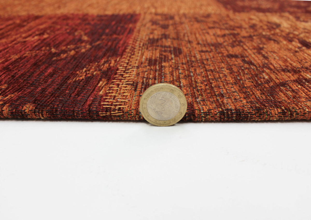 Teppich Jacquard-Vintage - elegant COQUET OPAL - Orange 120x170 cm_Rechteckig_