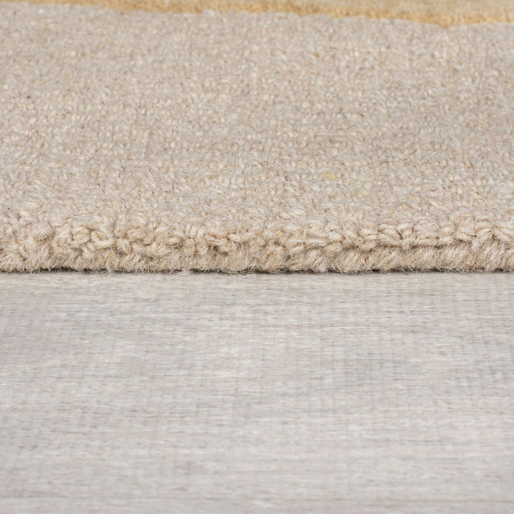 Wollteppich Abstrakt-Design mit farbakzente AIRE_Rechteckig_