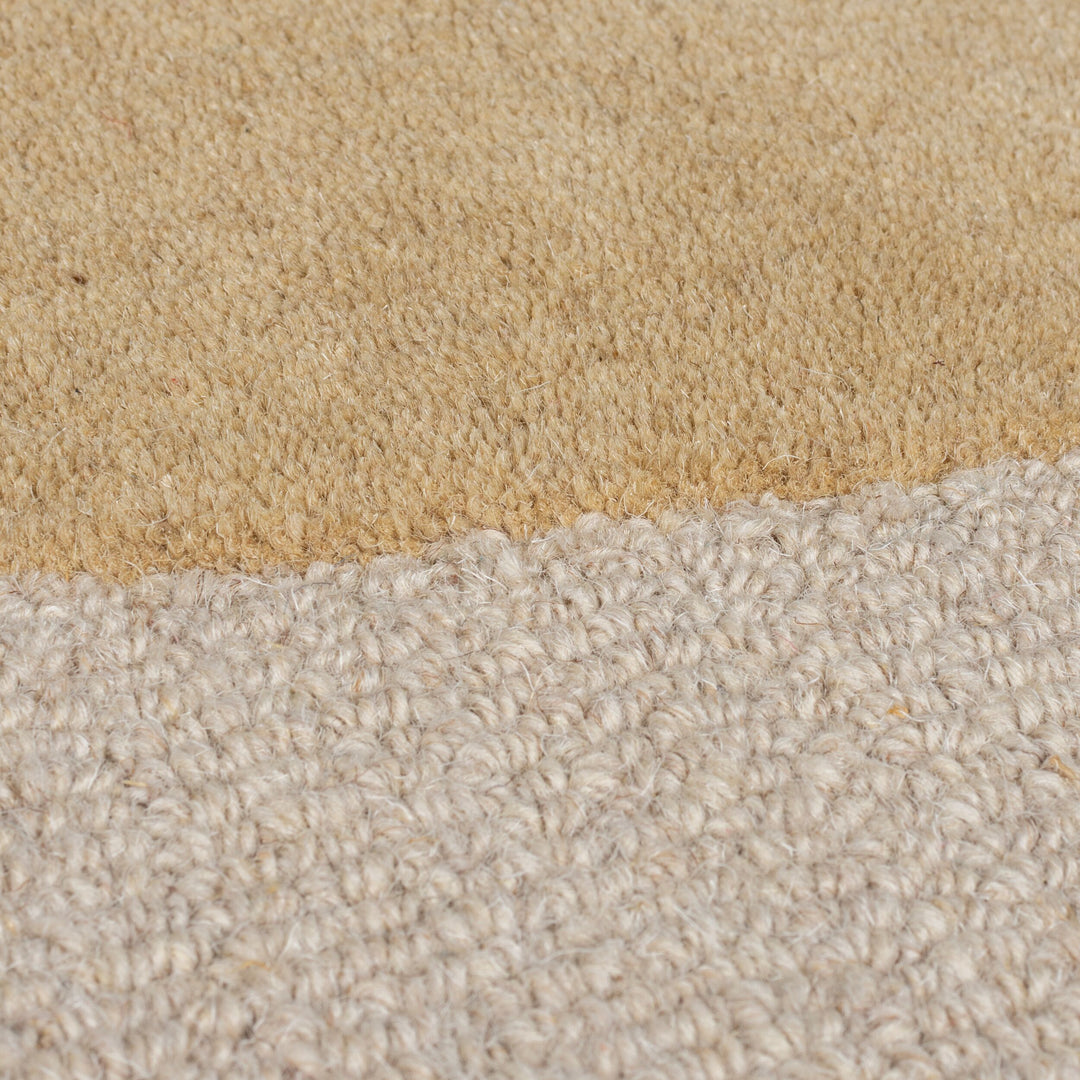 Eleganter Wohnzimmer-Teppich aus 100% Wolle_Lila-Terrakotta_Rechteckig_