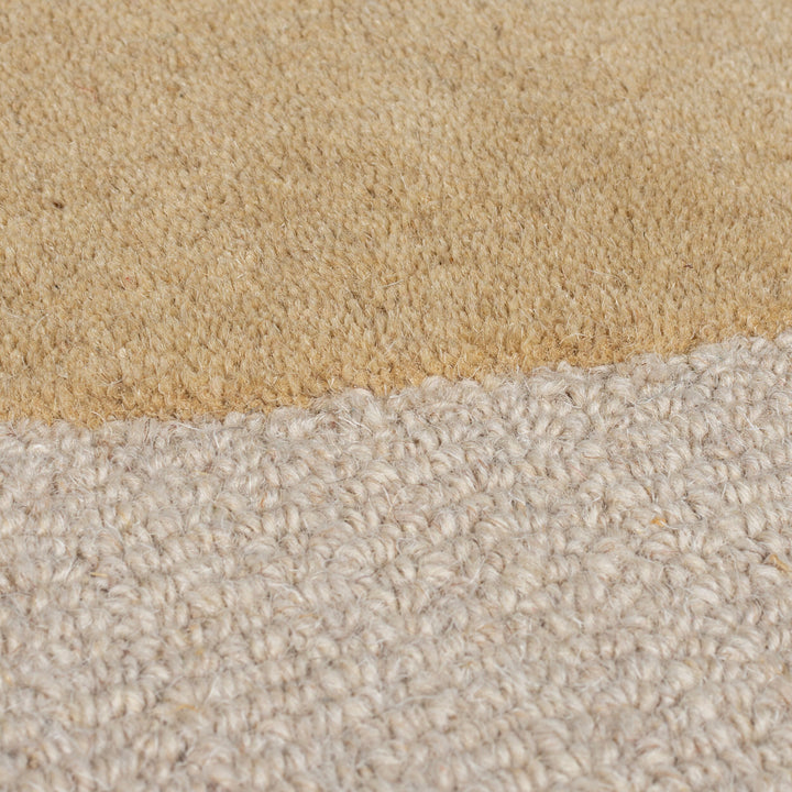 Eleganter Wohnzimmer-Teppich aus 100% Wolle_Lila-Terrakotta_Rechteckig_