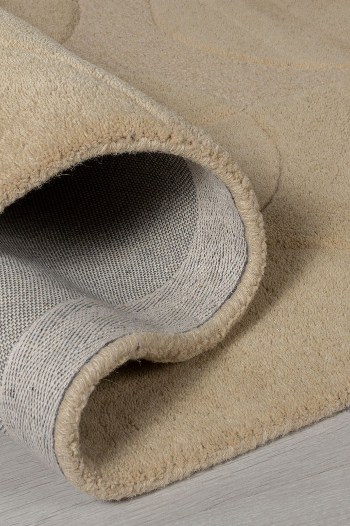 Wollteppich Geometrisches-Design - naturfarben DEBEN NOAH_Rechteckig_