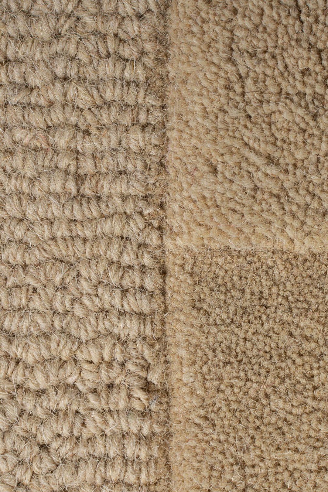 Eleganter Wollteppich - rutschfest und komfortabel_Braun_Rechteckig_