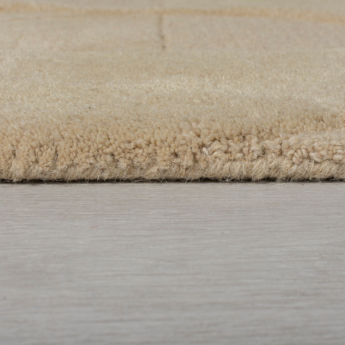 Wollteppich Geometrisches-Design - naturfarben DEBEN NOAH - Braun 60x230 cm_Läufer_