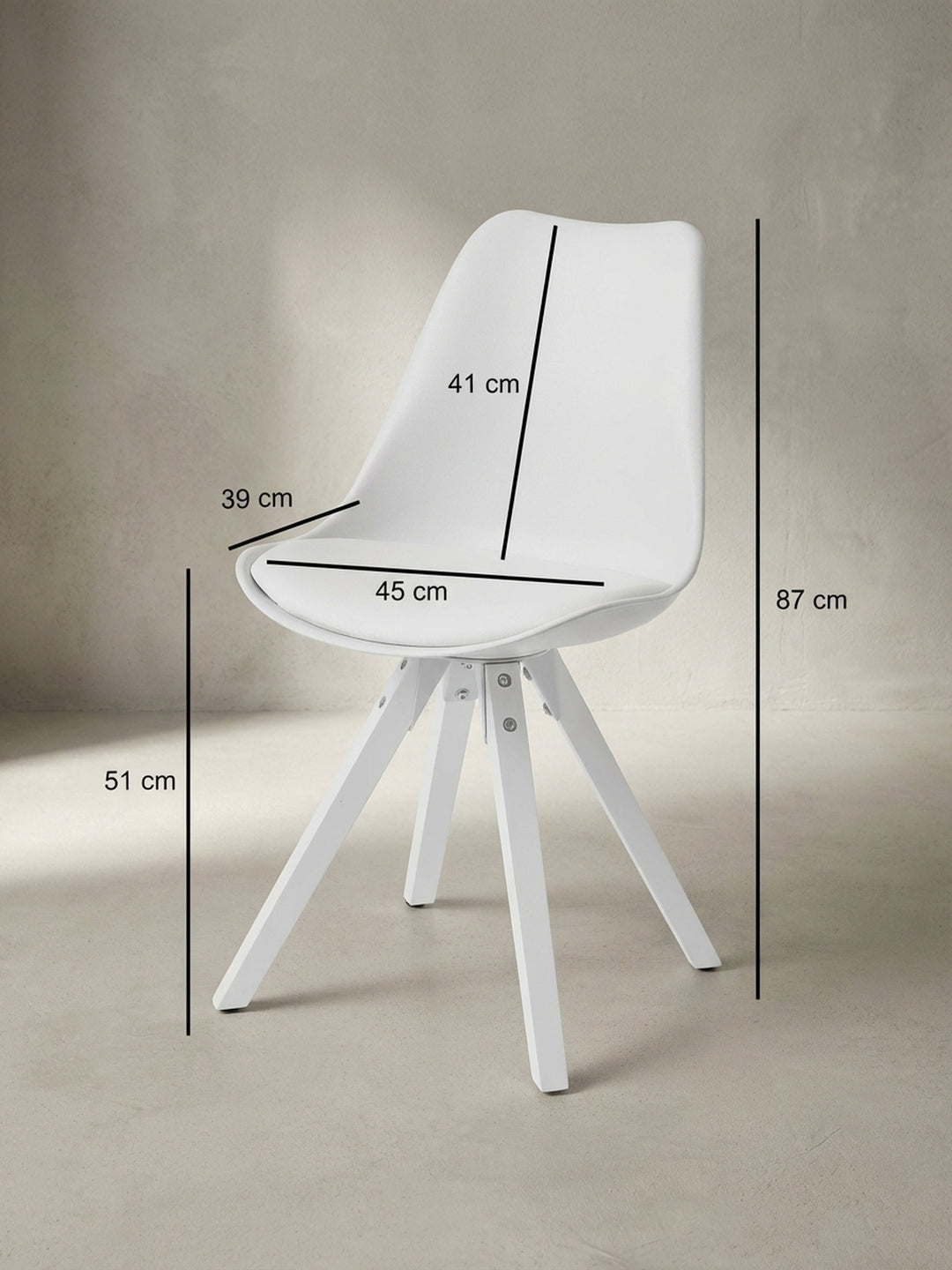 Esszimmerstühle Eiche Massivholz Design Möbel_
