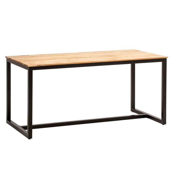 Esstisch Massivholz Metall Rechteckig Loft-Stil