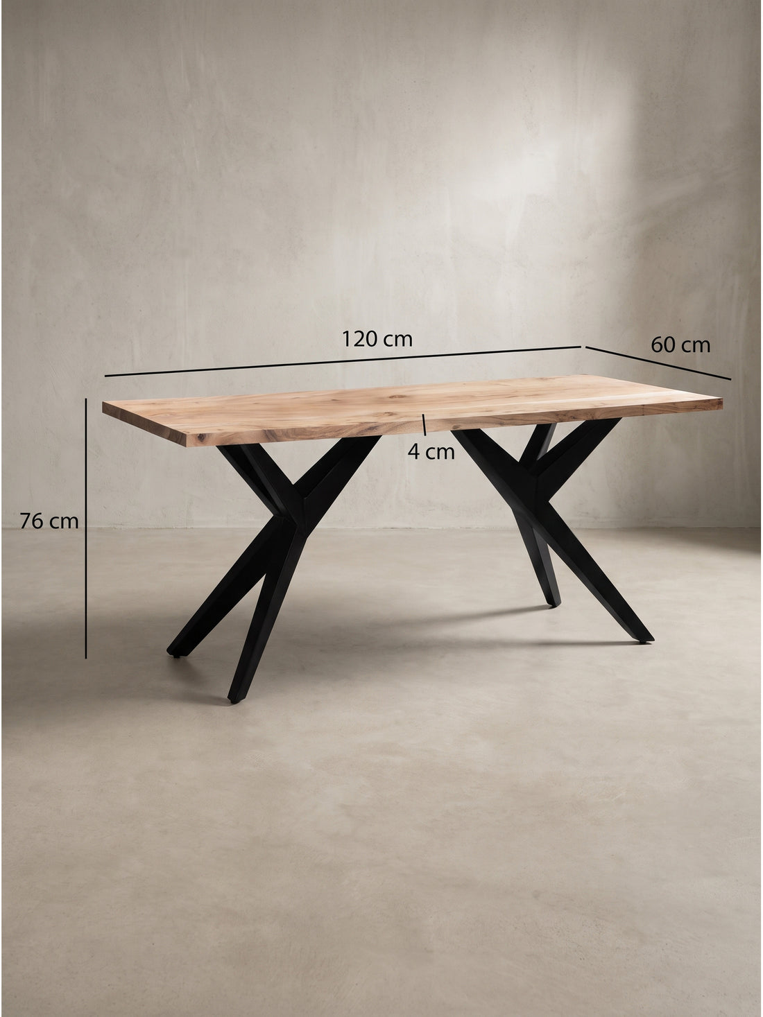 Maßzeichnung ANGRA – 120x60x76