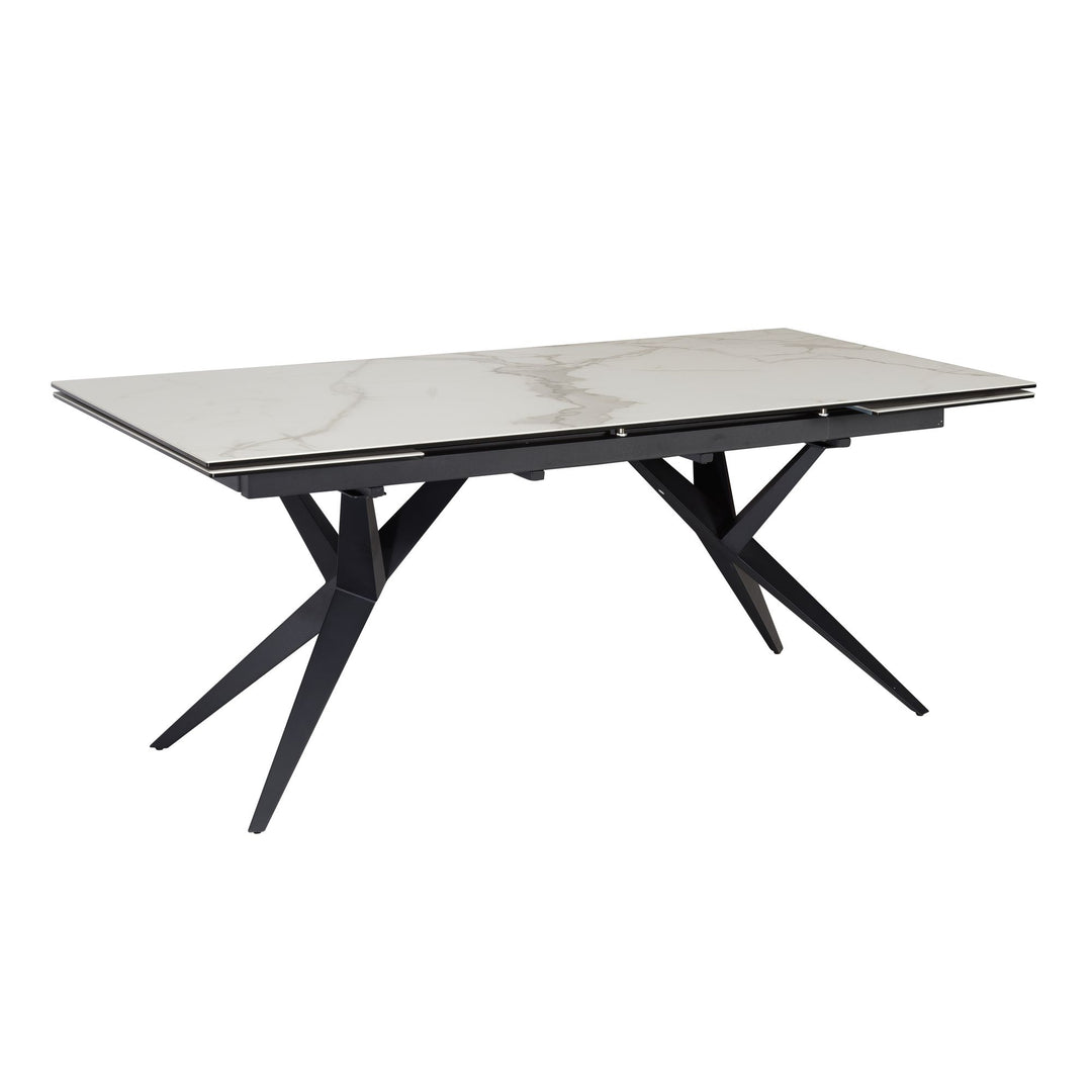 Esstisch Ausziehbar Keramik Glas Marmoroptik Groß