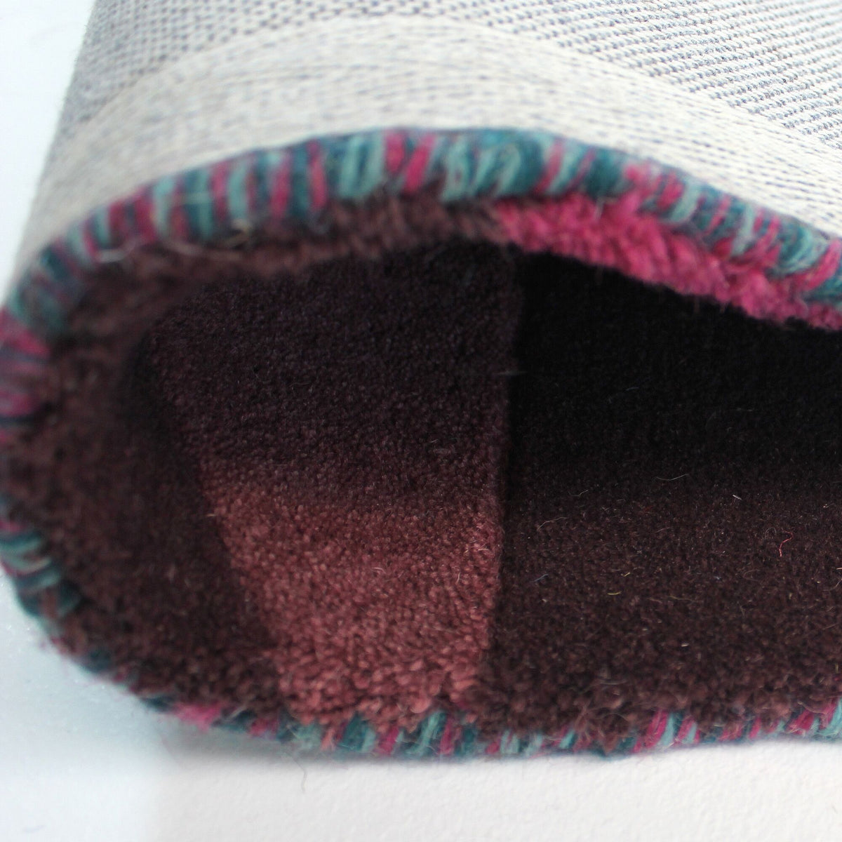 Wollteppich Bunt geometrisch handgetuftet DERWENT BROOKE_