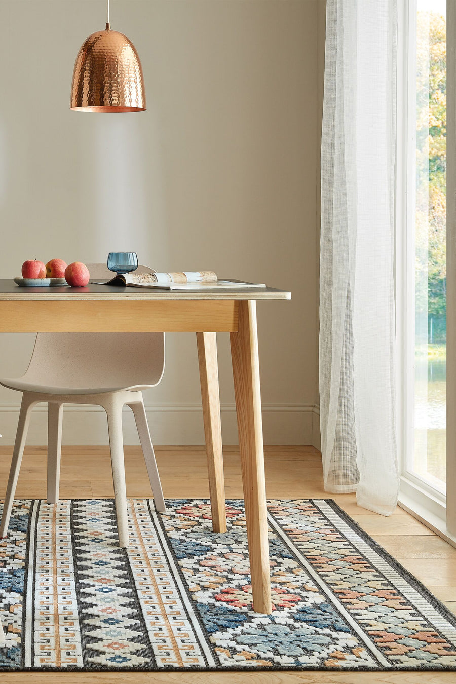 Farbenfroher UV-beständiger Terrassen-Teppich_Multi_Rechteckig_