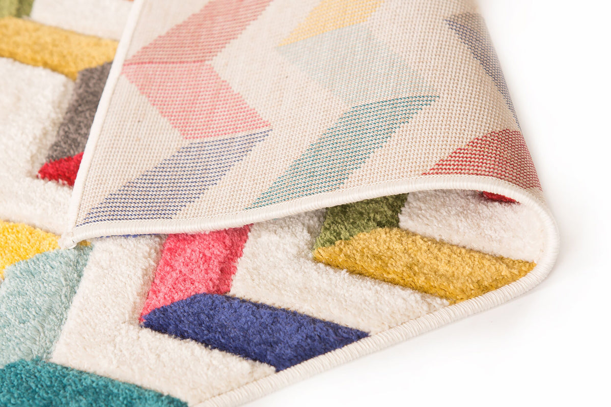 Teppich Bunt-Design - geometrisch MEON JOSH Rechteckig