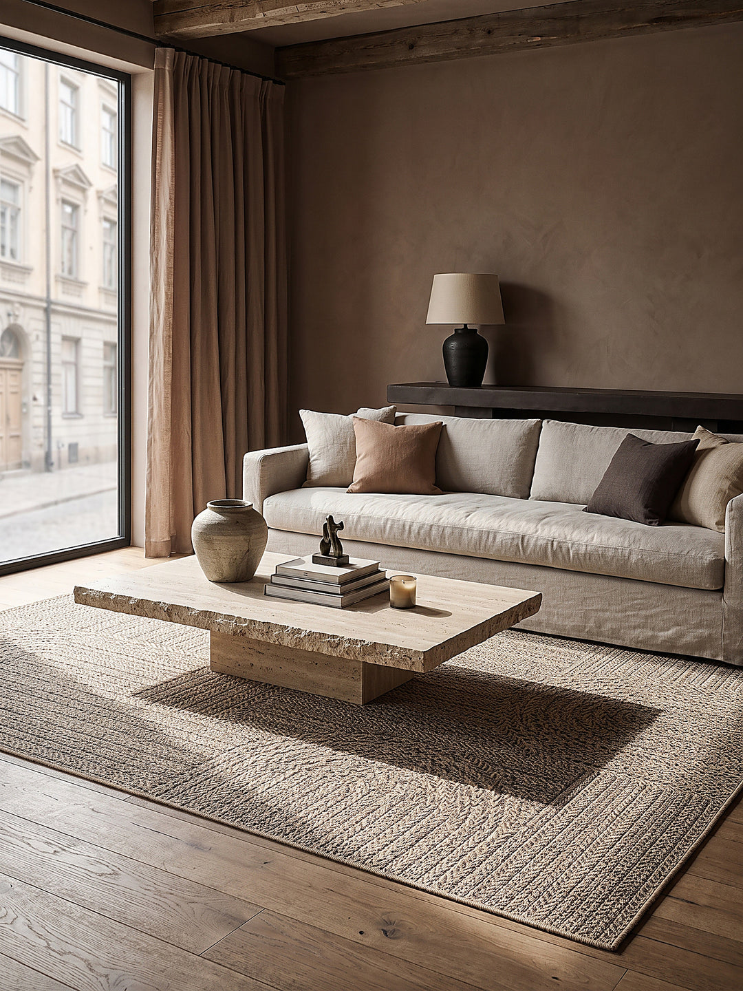 Teppich Natur Läufer Editorial Styling_