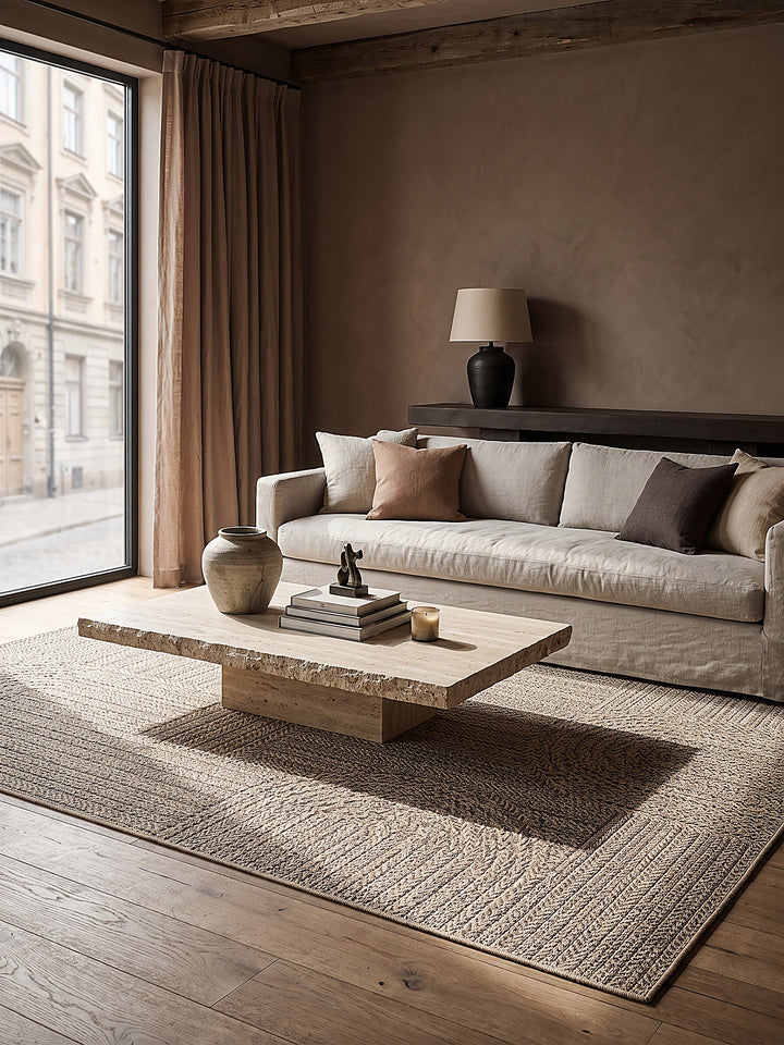 Teppich Natur Läufer Editorial Styling_