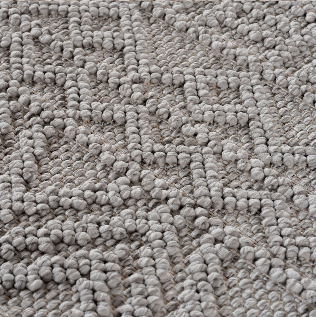 Teppich Silber Unicolor rechteckig