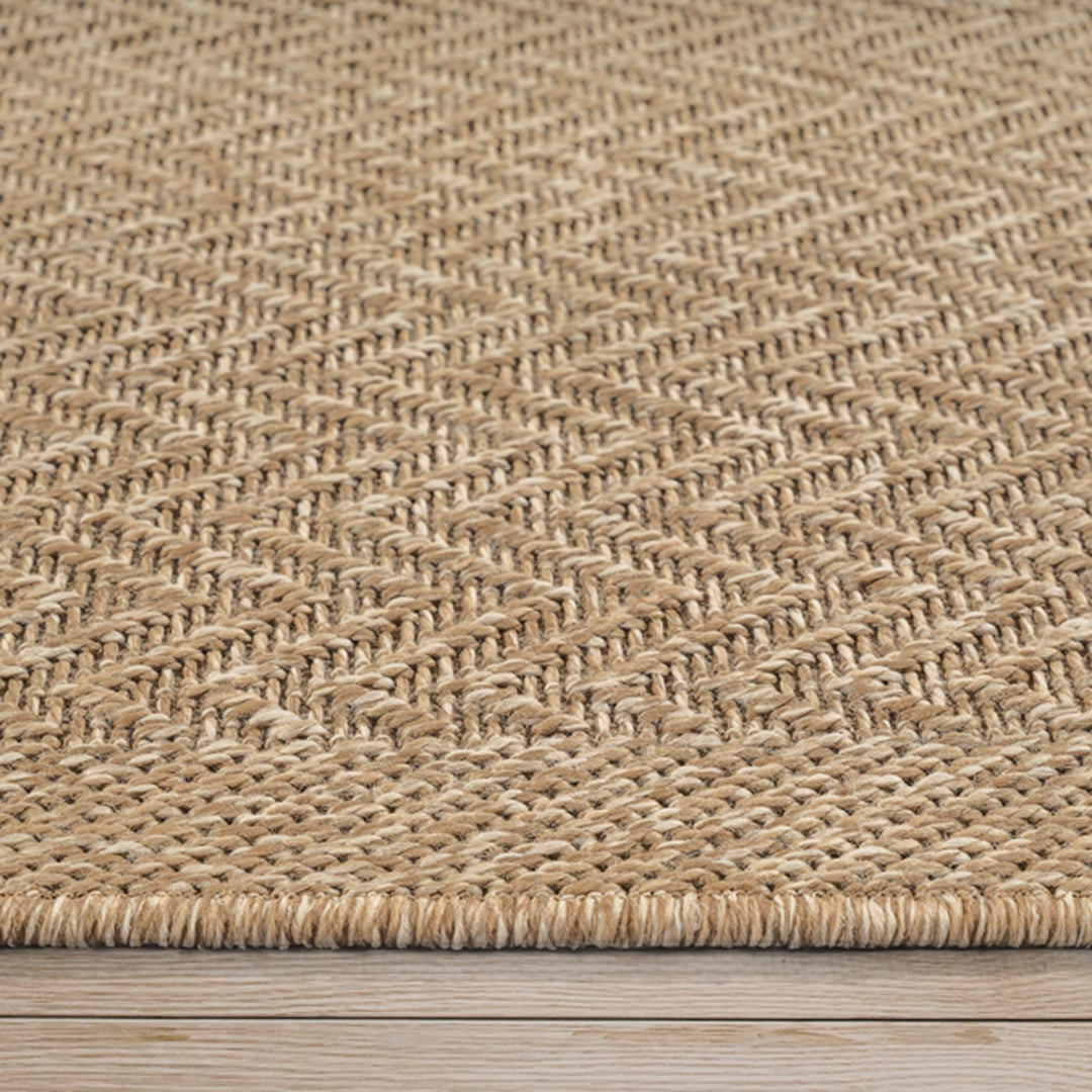 Teppich Natur Geometrisch Läufer Polypropylen Raumgestaltung Inneneinrichtung Natural Living CORDEV_