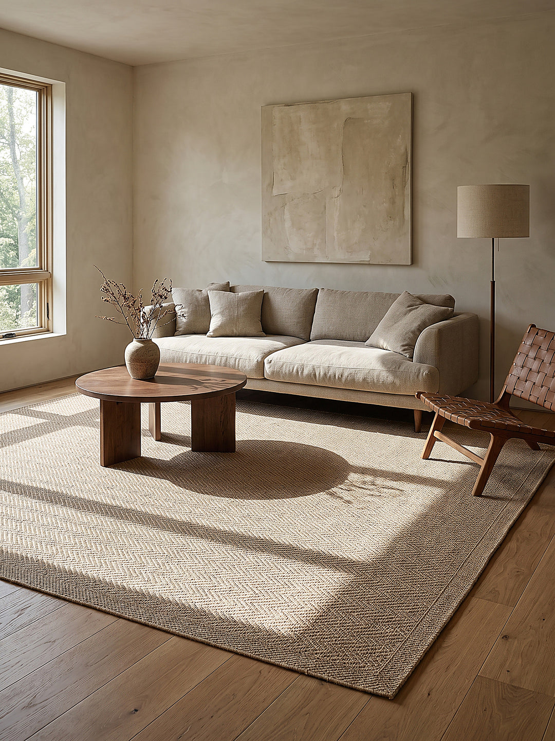Teppich Natur Farbdetail Muster_
