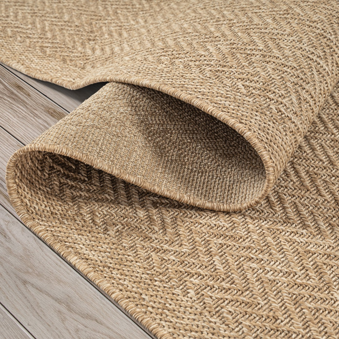 Teppich Natur Geometrisch rechteckig Polypropylen Natural Living Einrichtung Wohnidee Bodenbelag CORDEV_