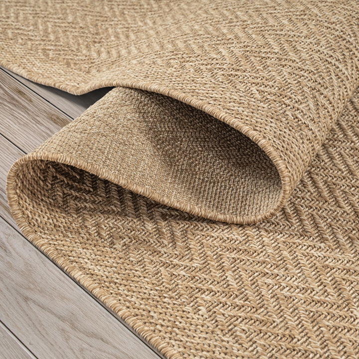 Teppich Natur Geometrisch rund Polypropylen Natural Living Einrichtung Wohnidee Bodenbelag CORDEV_