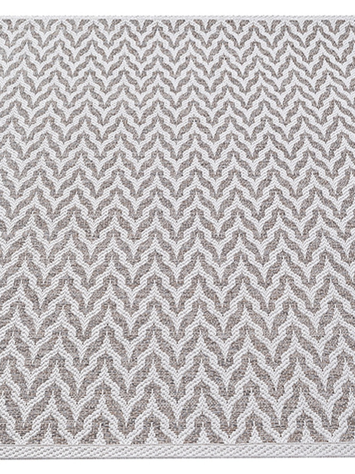 Flachgewebe Teppich Beige für Wohnzimmer Schlafzimmer und Flur Polypropylen Kollektion ESERA