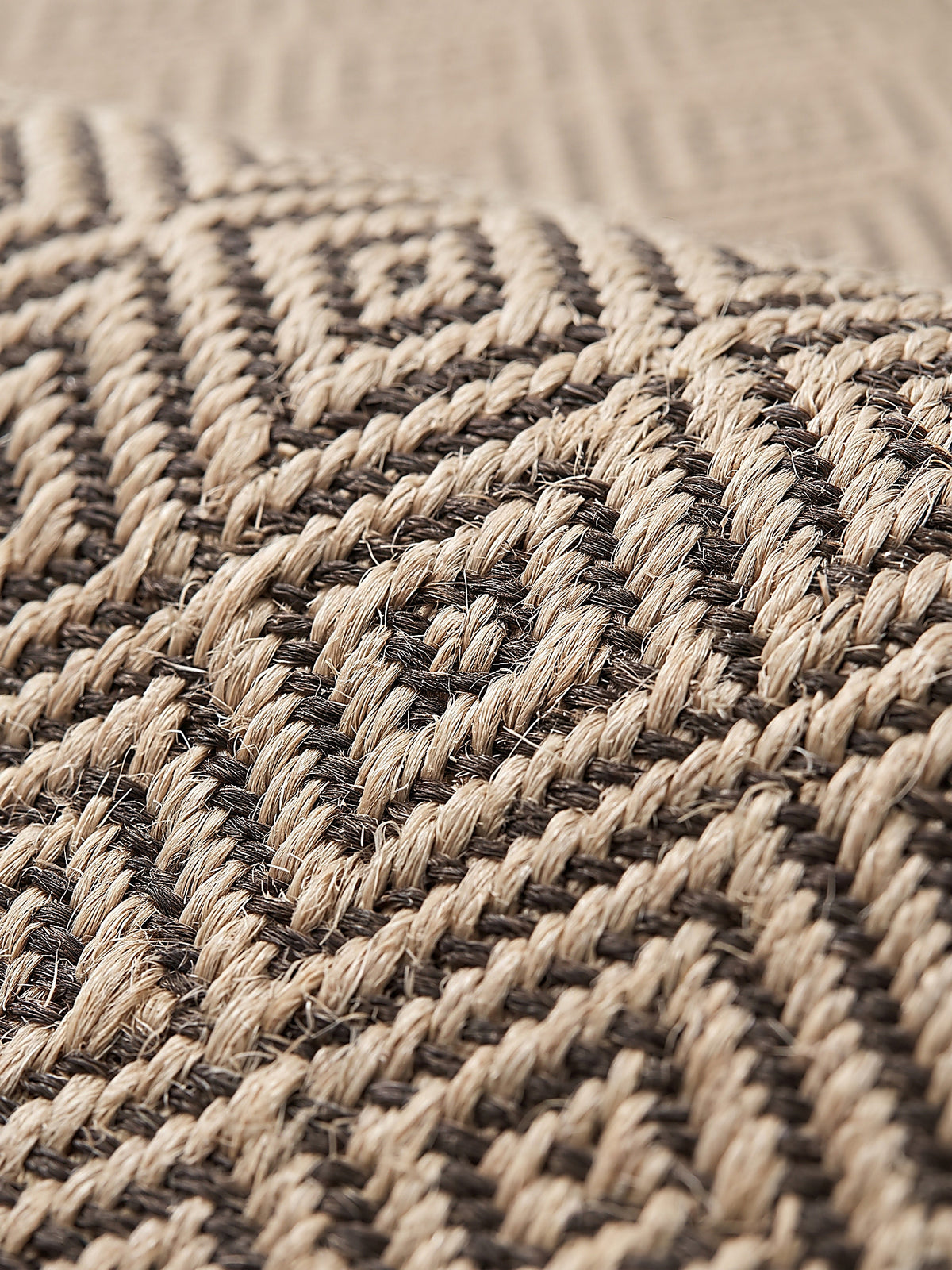 Teppich Natur Farbdetail Muster_