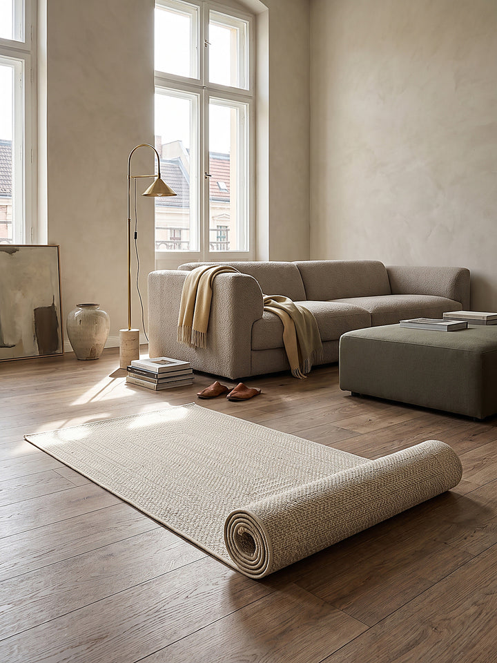 Teppich Creme Läufer Editorial Styling_