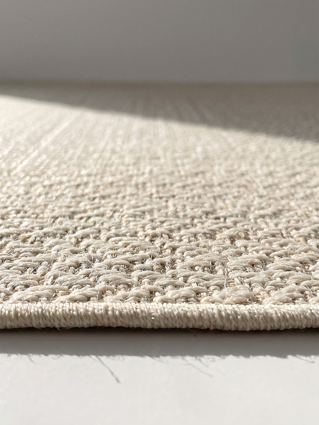 Teppich Creme Florhöhe Profil_