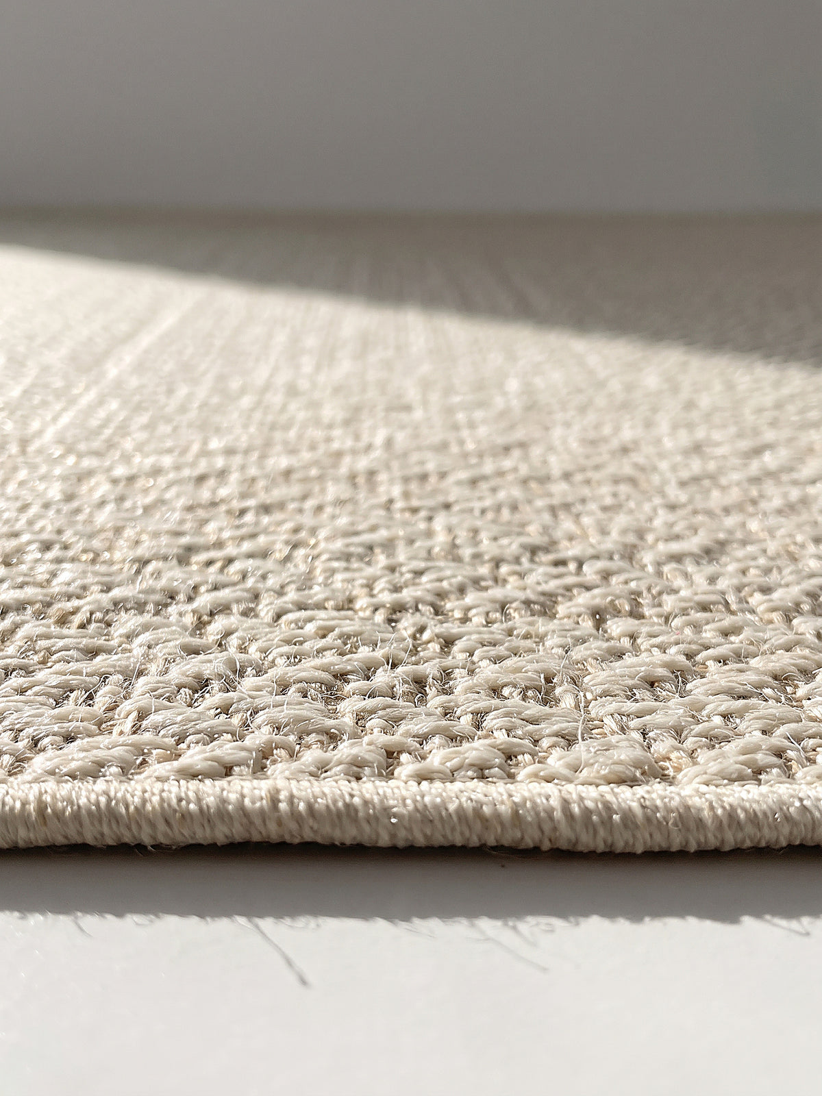 Teppich Creme Florhöhe Profil_