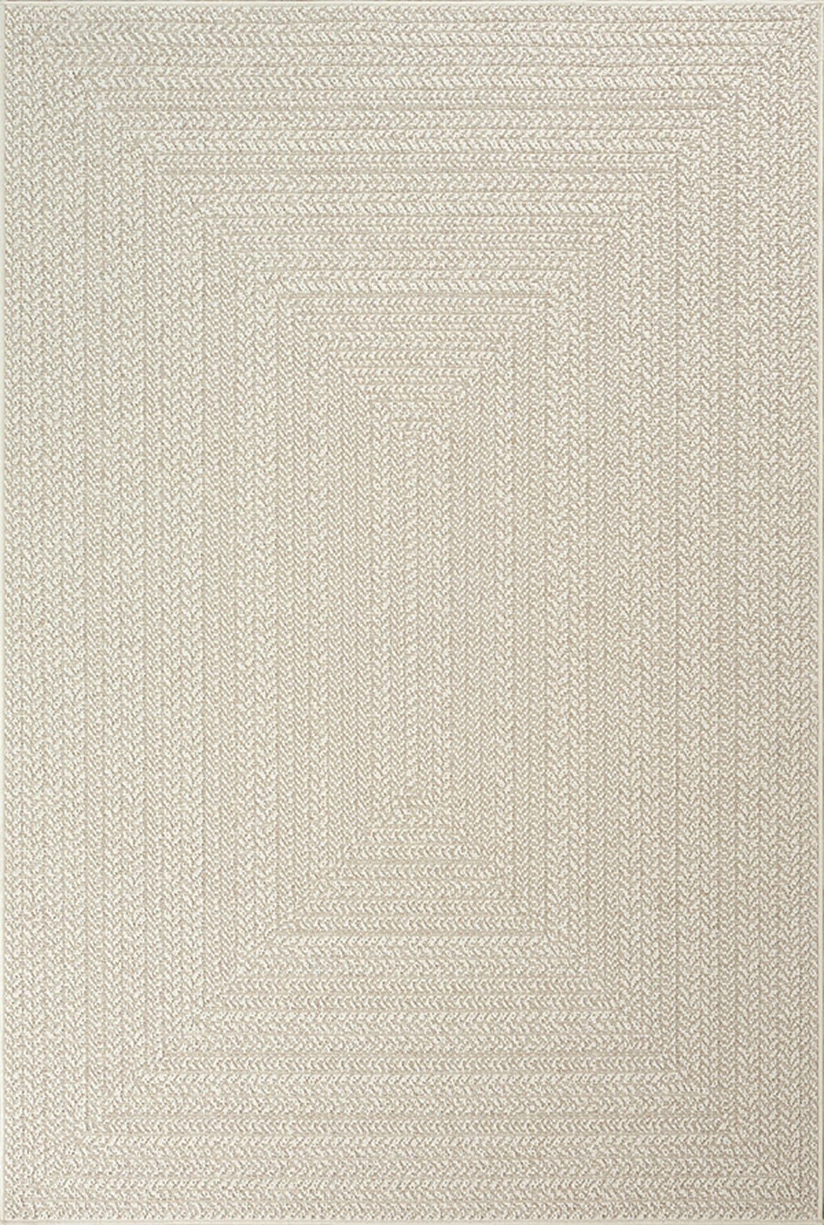 Teppich Creme Bordüre Läufer Polypropylen Interieur Wohnaccessoire Natural Living CORDEV Dekor_