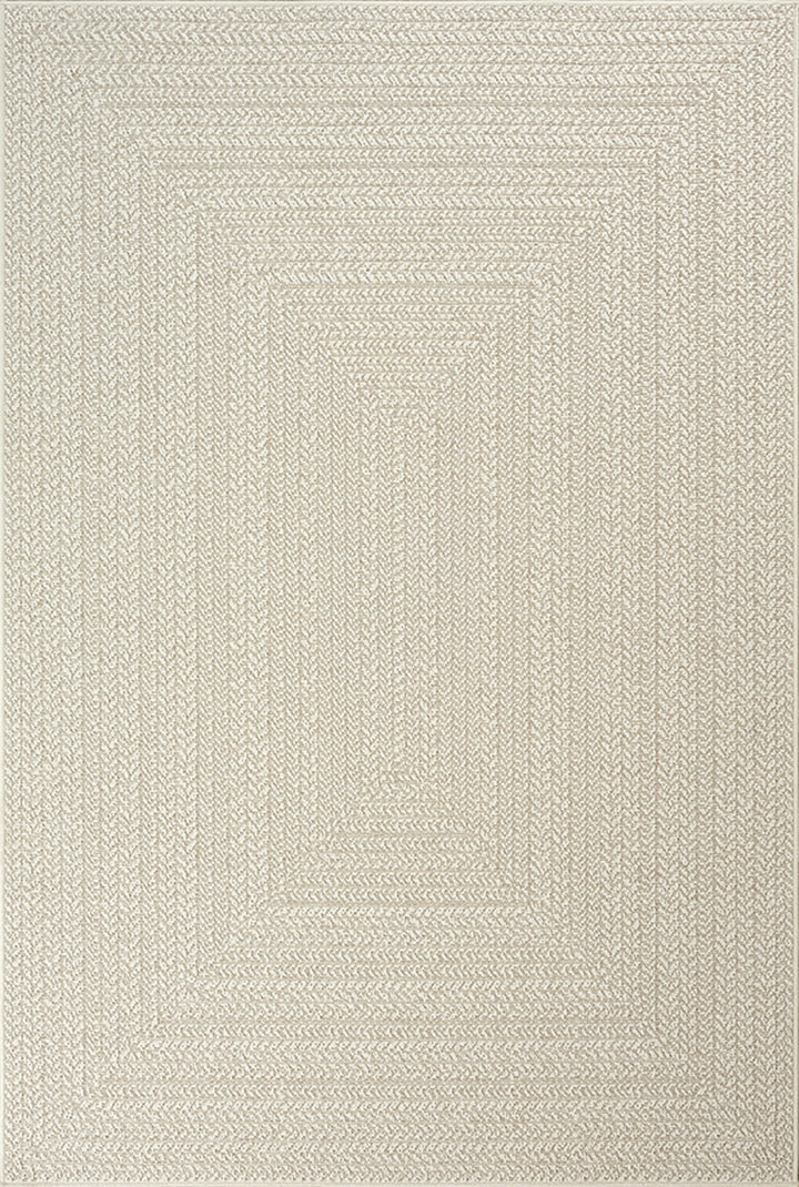 Teppich Creme Bordüre Läufer Polypropylen Interieur Wohnaccessoire Natural Living CORDEV Dekor_