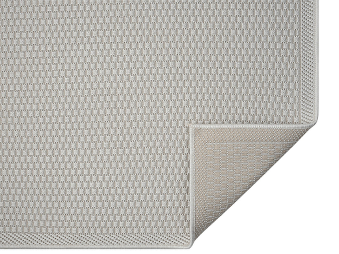 Teppich Creme Floral rechteckig Polypropylen Wohnzimmer Schlafzimmer Flur Mediterran NURE_