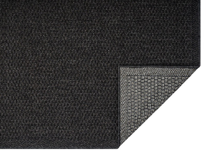 Teppich Anthrazit Floral rechteckig Polypropylen Mediterran Einrichtung Wohnidee Bodenbelag NURE_