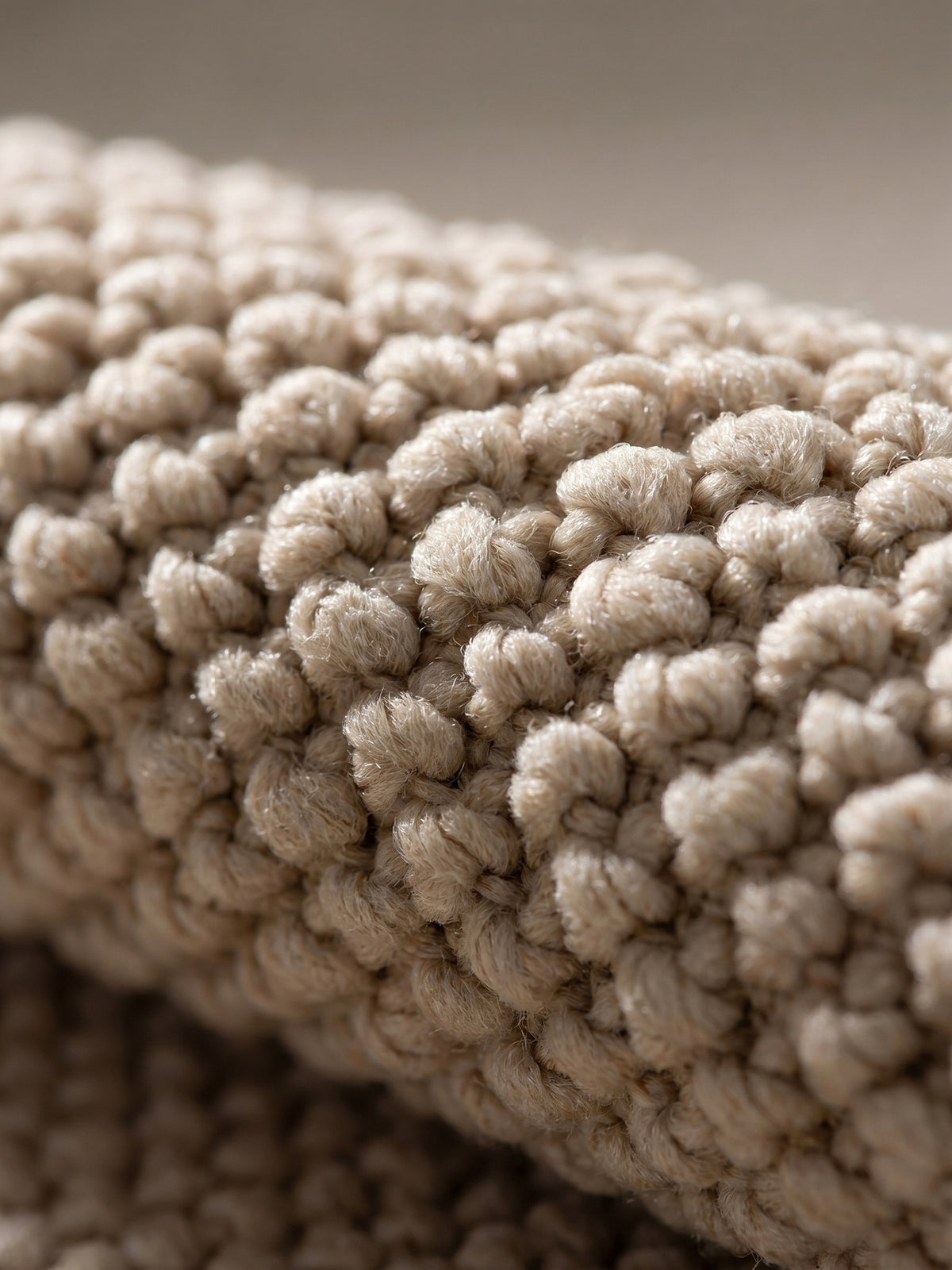 Teppich Beige Läufer Webstruktur Qualität