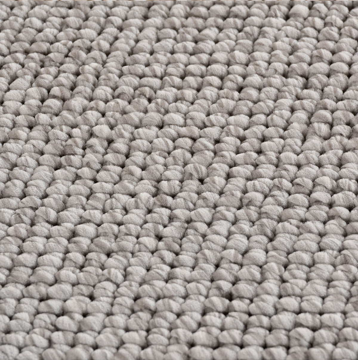 Teppich Silber Unicolor rechteckig_