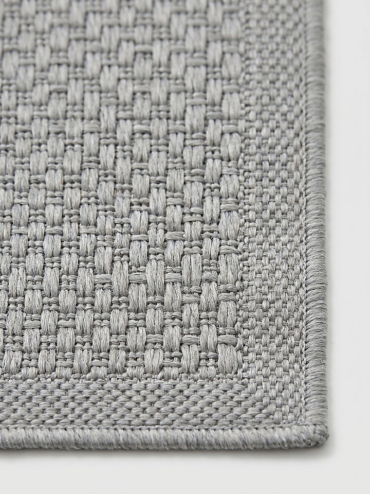 Teppich Grau Farbdetail Muster_