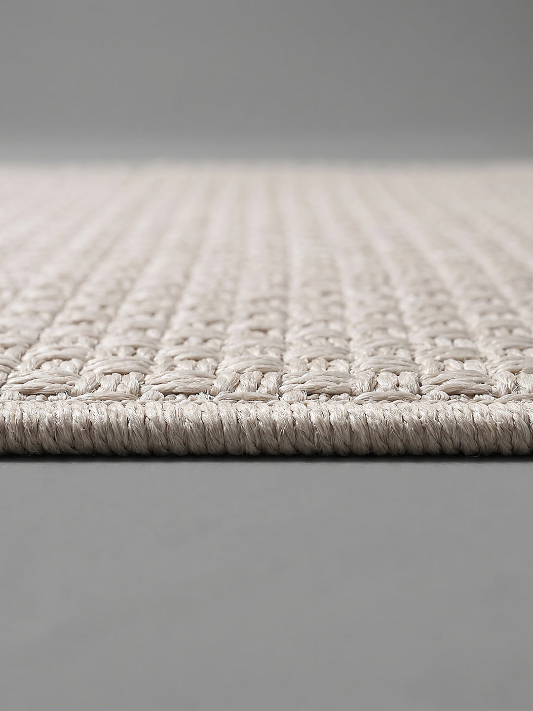 Teppich Beige Florhöhe Profil_