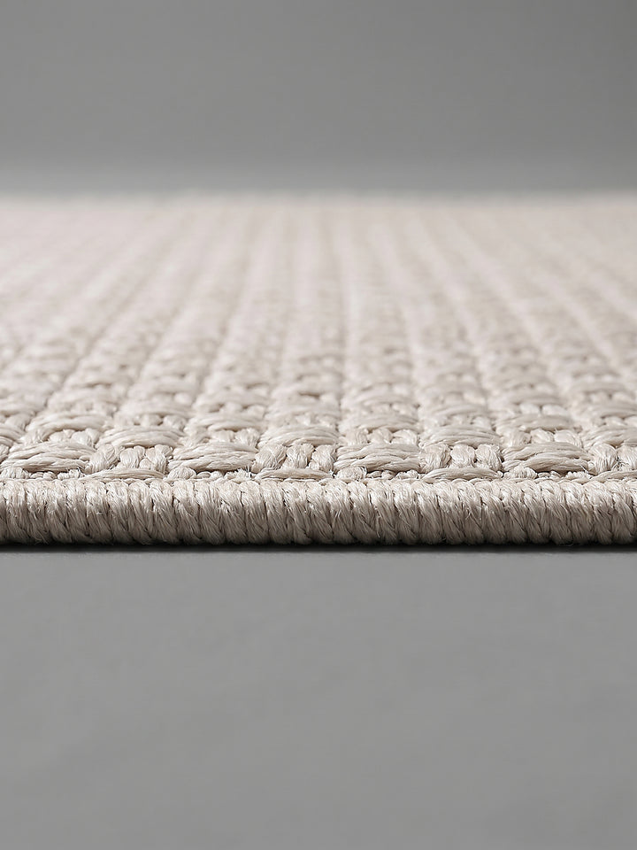 Teppich Beige Florhöhe Profil_