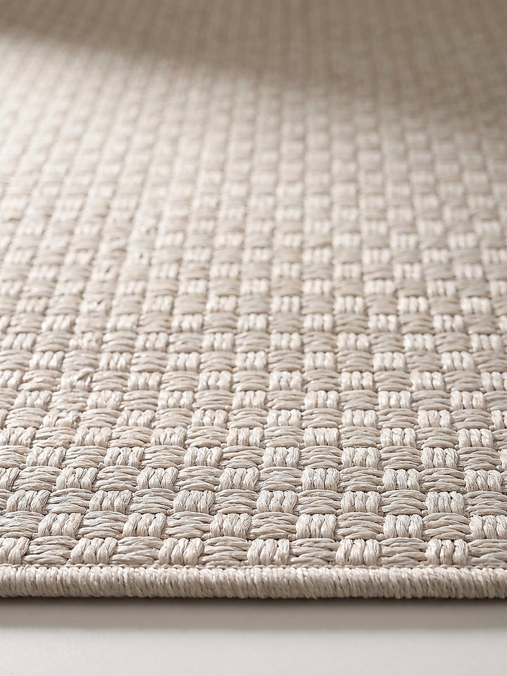 Teppich Beige Florhöhe Profil_