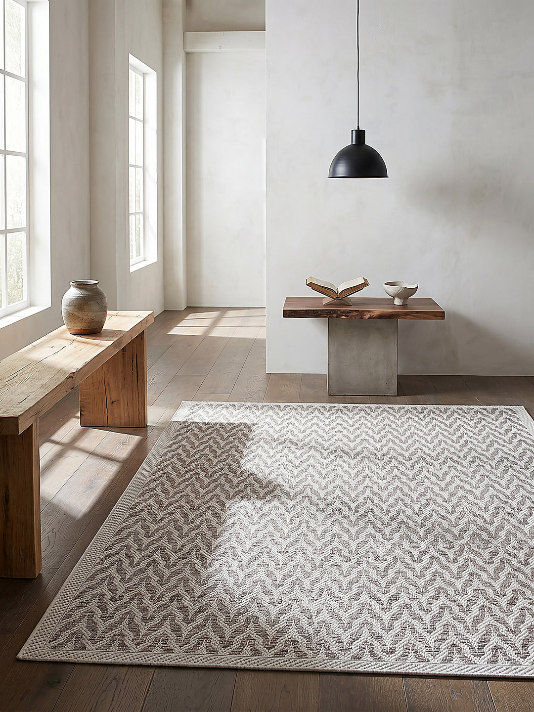 Teppich Beige Textur Nahaufnahme_