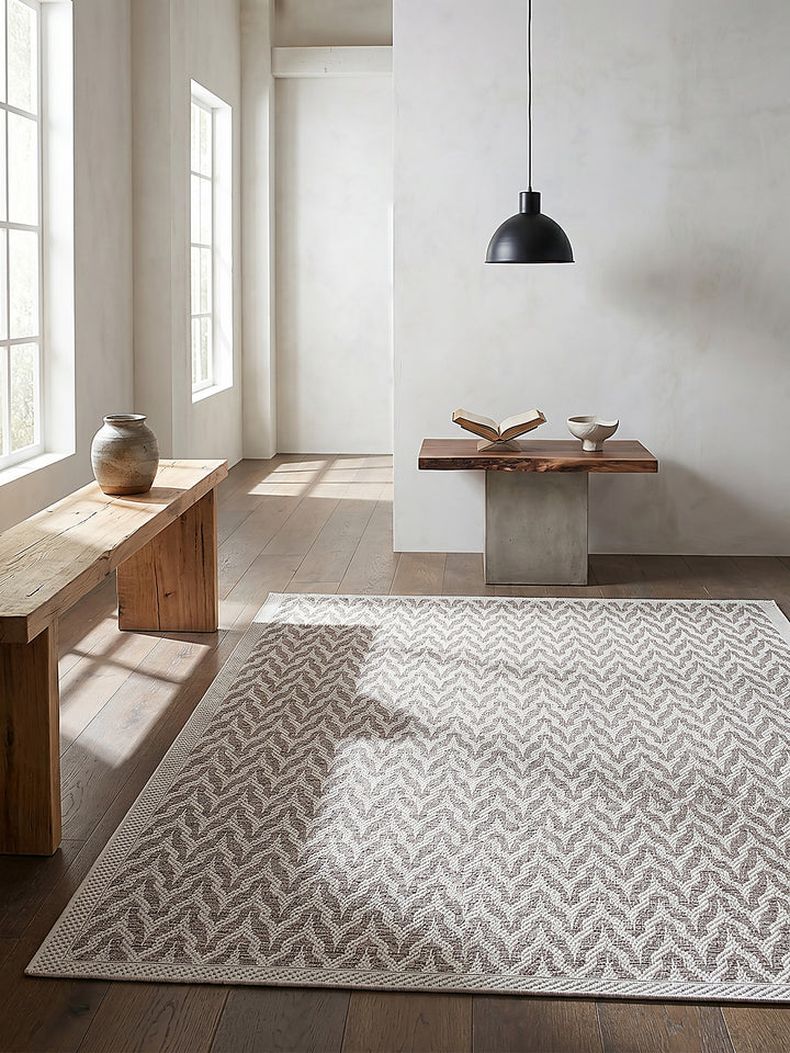 Teppich Beige Textur Nahaufnahme_