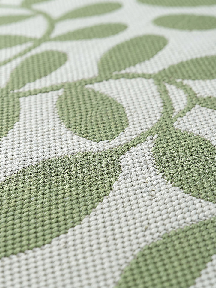 Teppich Grün Farbdetail Muster_