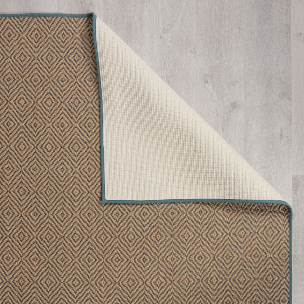 Teppich Jute Geometrisch-Design CARRON Rechteckig